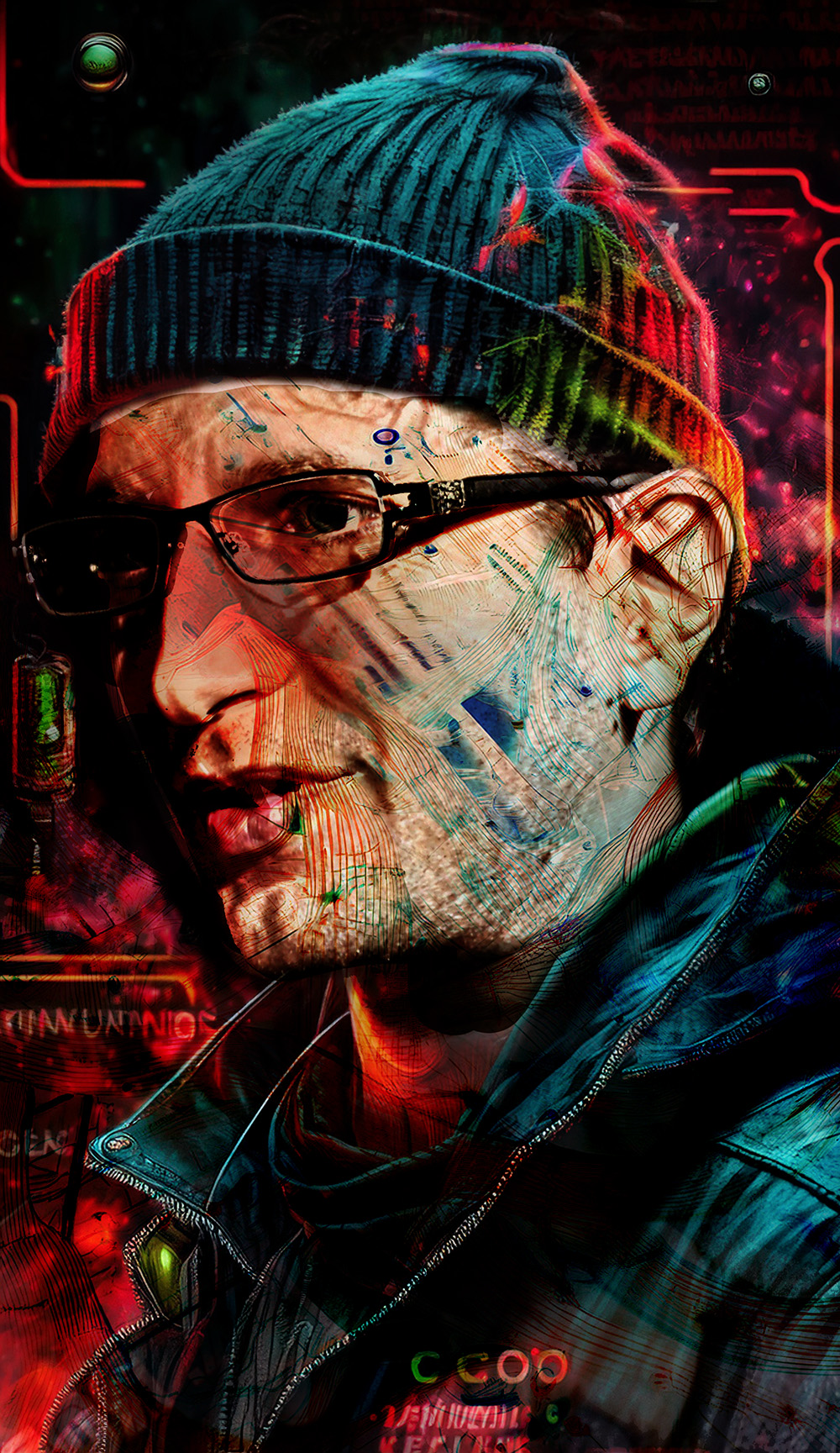 Portrait of The Dark Tangent